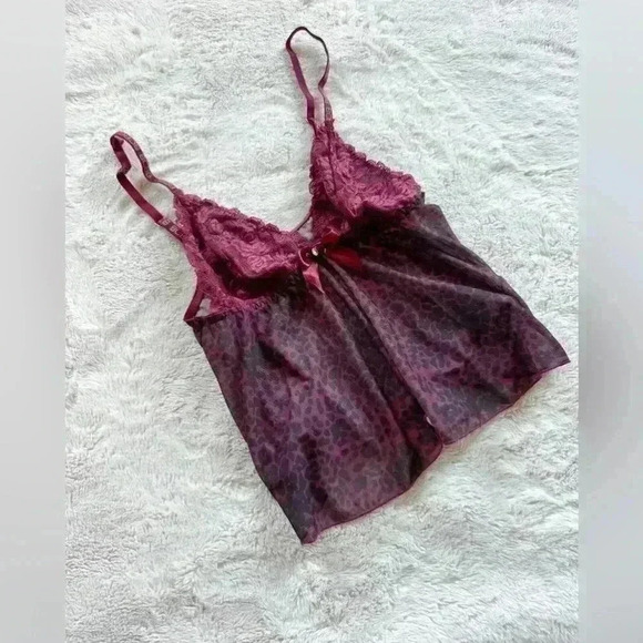 BCBG Cheetah Lingerie size XL - Picture 1 of 4